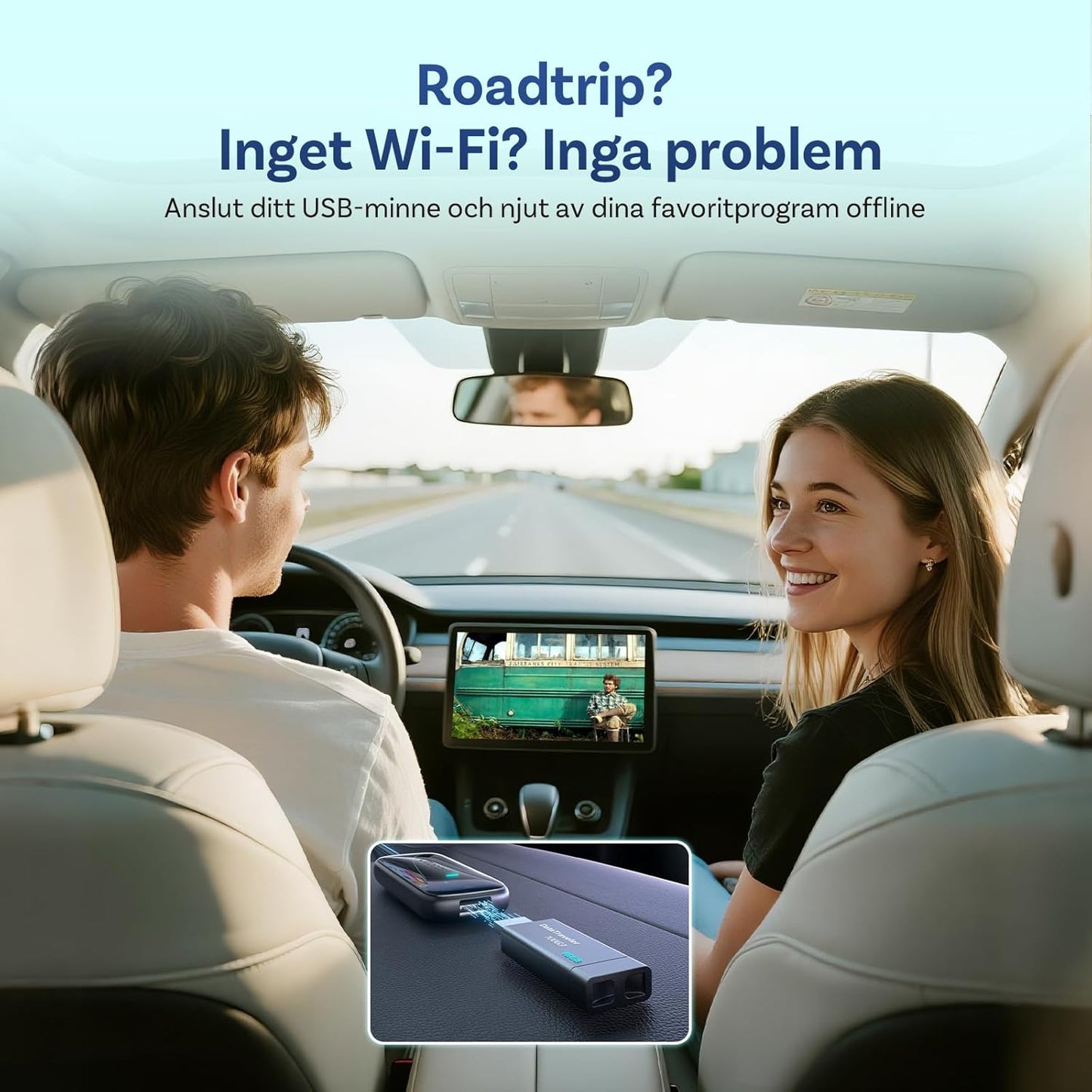 ScandiFlow™ – Trådlös CarPlay & Android AI Box
