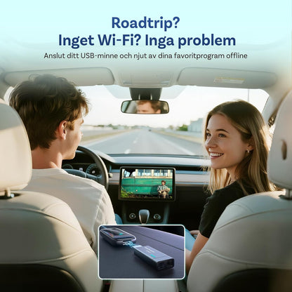 ScandiFlow™ – Trådlös CarPlay & Android AI Box