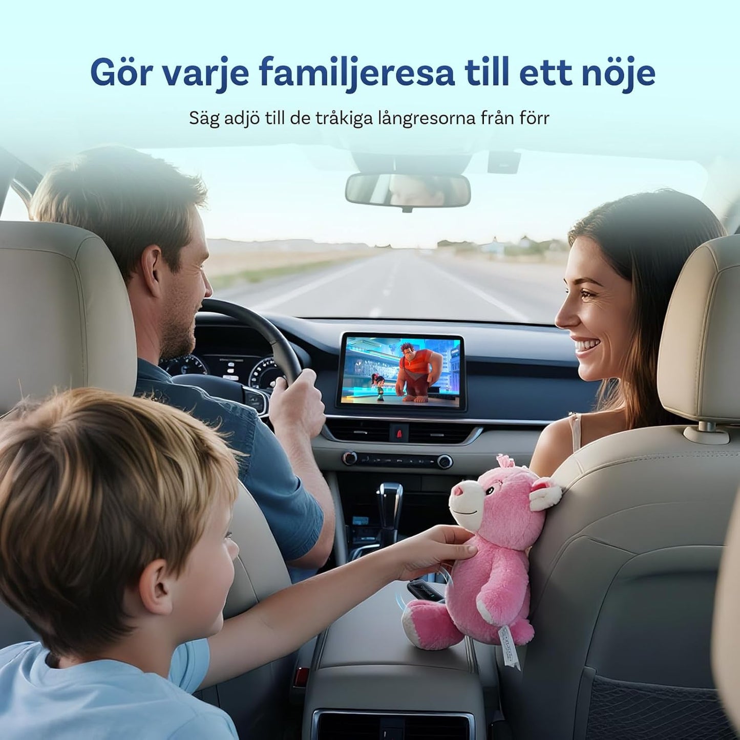ScandiFlow™ – Trådlös CarPlay & Android AI Box